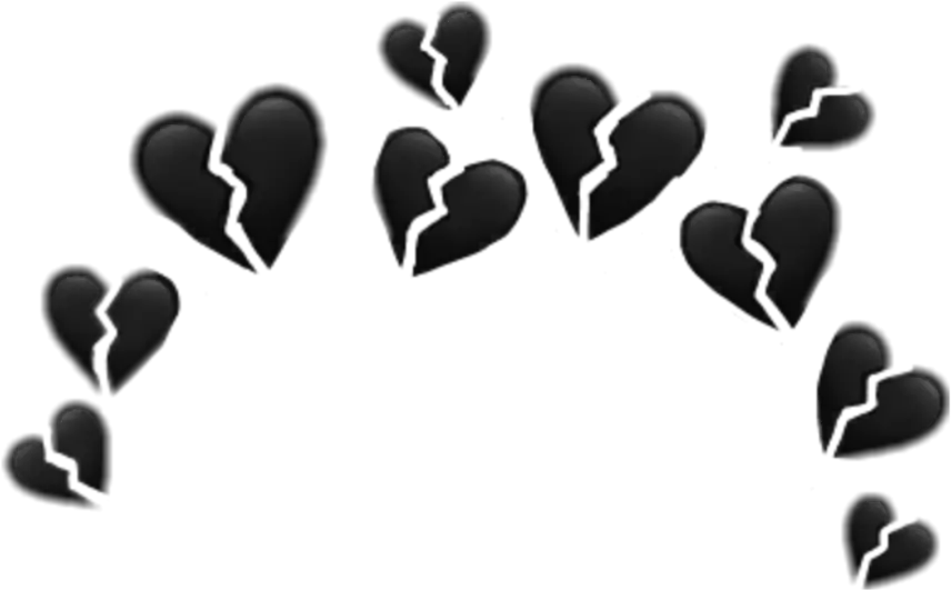 Broken Heart Crown Png