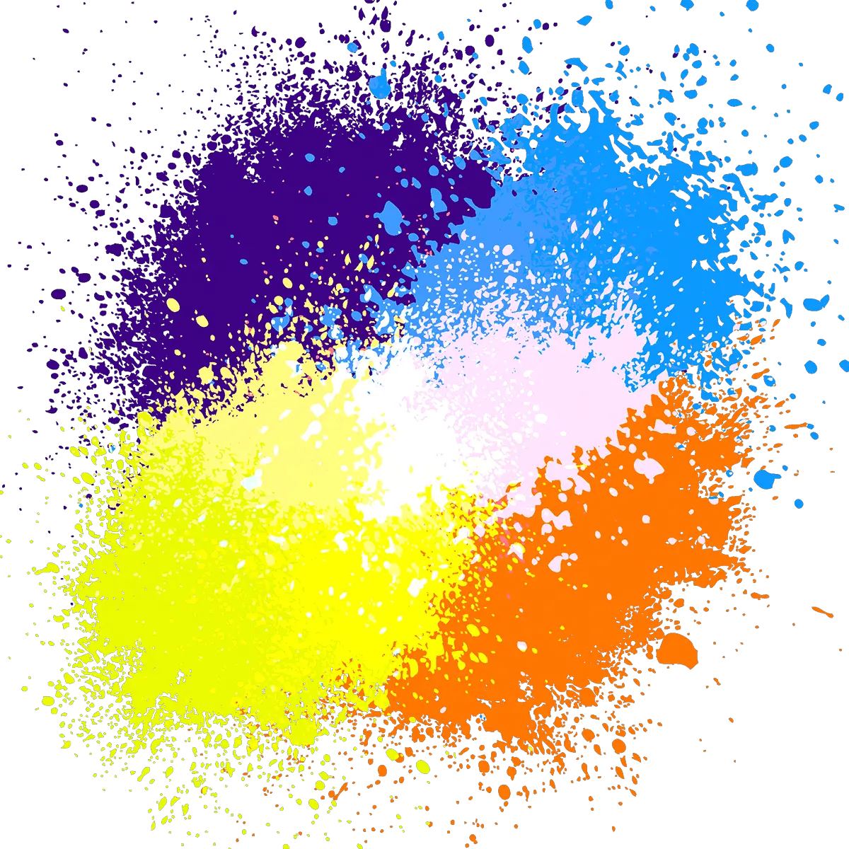 Transparent Paint Splash Clipart Background Color Splash Png