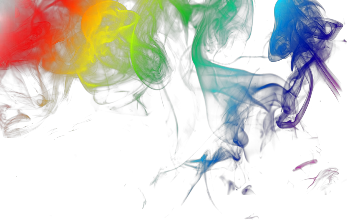 Rainbow Colored Smoke Rainbow Smoke Transparent Background